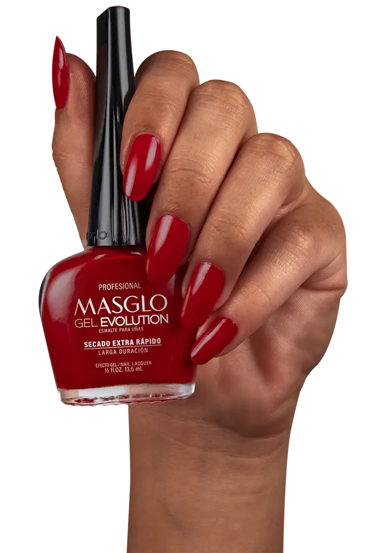 PROFESIONAL - ESMALTE GEL EVOLUTION EFECTO GEL MASGLO 13,5 ML CREMOSO - GAMA ROJO