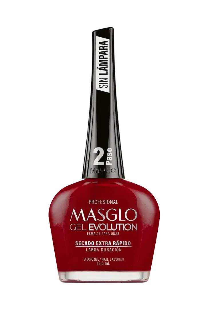 PROFESIONAL - ESMALTE GEL EVOLUTION EFECTO GEL MASGLO 13,5 ML CREMOSO - GAMA ROJO