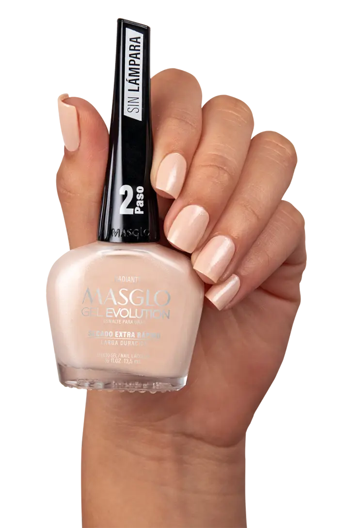 RADIANTE - ESMALTE GEL EVOLUTION EFECTO GEL MASGLO 13,5 ML PERLADO - GAMA MARRÓN