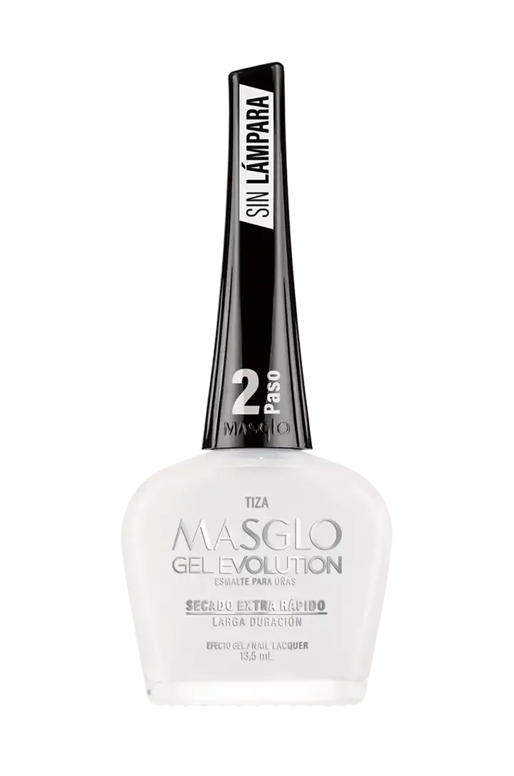 TIZA - ESMALTE GEL EVOLUTION EFECTO GEL MASGLO 13,5 ML CREMOSO - GAMA BLANCO